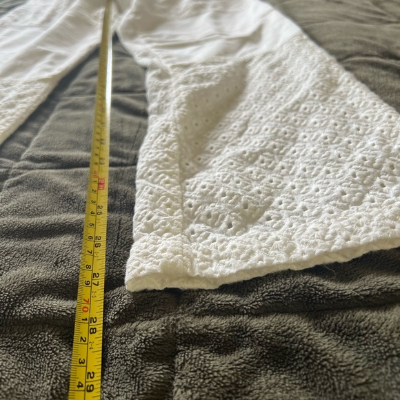 Anthropologie Pilcro and the Letterpress Hypen eyelet pants. Size 30 - Picture 10 of 11